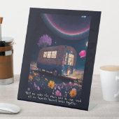 魔法の禁止されたブックモバイル台座看板 台座サイン (インサイチュ)