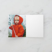 魔法の秋の森の妖精 |ありがとうございます サンキューカード (内部)