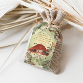 魔法の秋の森の妖精 |誕生日 ギフトタグ