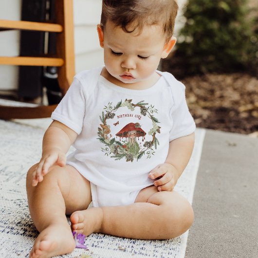 魔法の秋の森の妖精 |誕生日 トドラーTシャツ