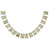 魔法の秋の森の妖精 |誕生日 バンティングフラッグ (全)