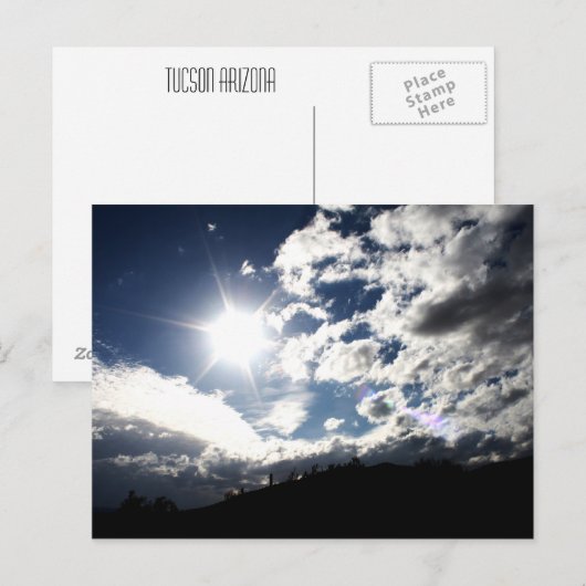 魔法の空 ポストカード (正面/裏面)