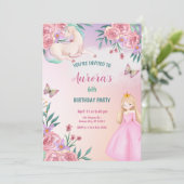 魔法の童話のプリンセスユニコーン 招待状 (スタンド正面)