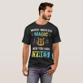 魔法の竪琴が必要 Tシャツ (正面フル)