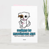 魔法の第5誕生日妖精のカードを望む カード (裏面)