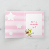 魔法の第5誕生日妖精のカードを望む カード (内部)