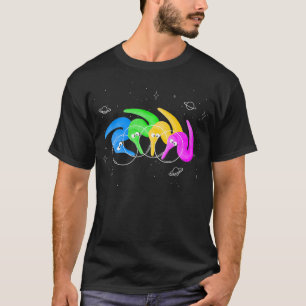 魔法の糸のファジー宇宙Pullove Tシャツ