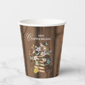 魔法の素朴ストーリーブックベビーシャワー 紙コップ (正面)