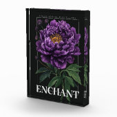 魔法の紫の芍薬 Conjure Enchant Bless the Path フォトブロック (右)