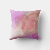 魔法の紫色のハチドリ クッション (裏面)