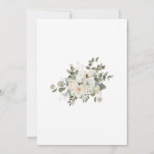 魔法の組合への魅惑的な結婚式招待状 招待状 (裏面)