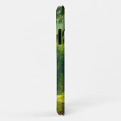 魔法の緑の森の道の木々の霧 Case-Mate iPhoneケース (裏面/右)