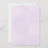 魔法の自然風景の誕生日招待状 招待状 (裏面)