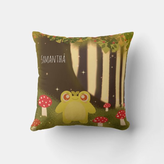 魔法の自然 クッション (裏面)