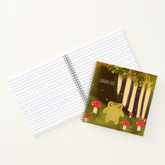 魔法の自然 ノートブック (内部)