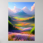 魔法の色の谷 ポスター (正面)