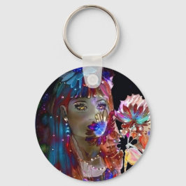 魔法の花が咲く場所、キーチェーン。 キーホルダー