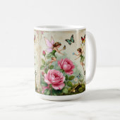 魔法の花の妖精の庭 コーヒーマグカップ (正面右)