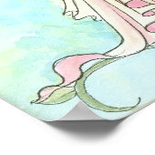 魔法の花の妖精ポスタープリント ポスター (角)