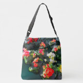 魔法の花の開花 クロスボディバッグ (裏面)