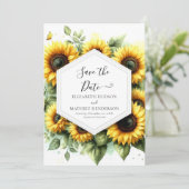 魔法の花ひまわり結婚の セーブザデート (スタンド正面)