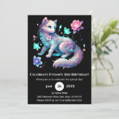 魔法の花咲くオオカミの誕生日 招待状 (スタンド正面)