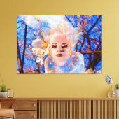 魔法の花 キャンバスプリント (インサイチュ (リビング))