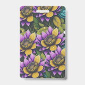 魔法の花 バッジ (裏面)