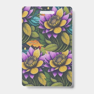 魔法の花 バッジ