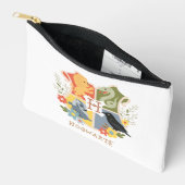 魔法の花 ホグワーツ™の紋章 アクセサリーポーチ (見開き)