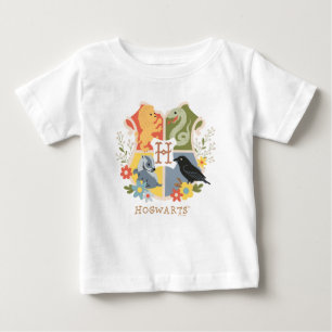 魔法の花 ホグワーツ™の紋章 ベビーTシャツ