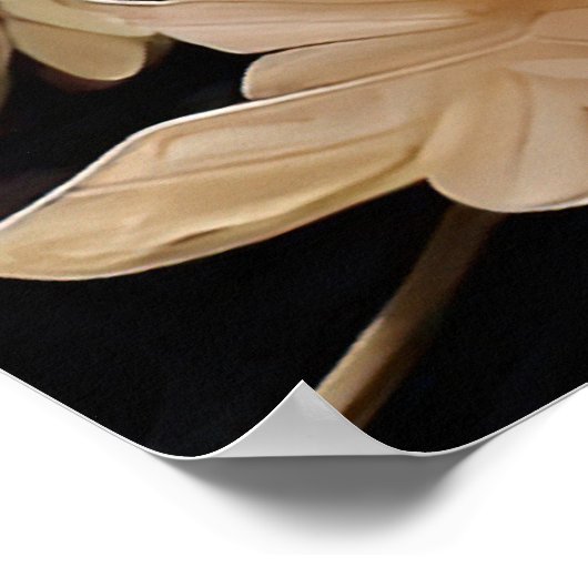 魔法の花AIアート絵画の美しい ポスター (角)