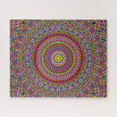 魔法の華美な庭の曼荼羅 ジグソーパズル (横)