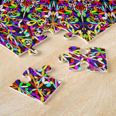 魔法の華美な庭の曼荼羅 ジグソーパズル (側面)