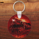 魔法の蒸気機関列車ビクトリアン キーホルダー (正面)