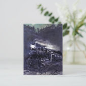 魔法の蒸気機関列車ビクトリアン ポストカード (スタンド正面)