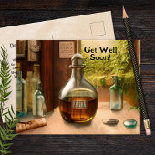 魔法の薬がまもなく良くなる ポストカード