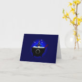 魔法の薬のグリーティングカード カード (黄色い花)