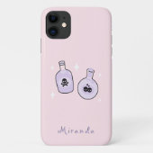 魔法の薬 薬瓶 ピンク スマホケース Case-Mate iPhoneケース (裏面)