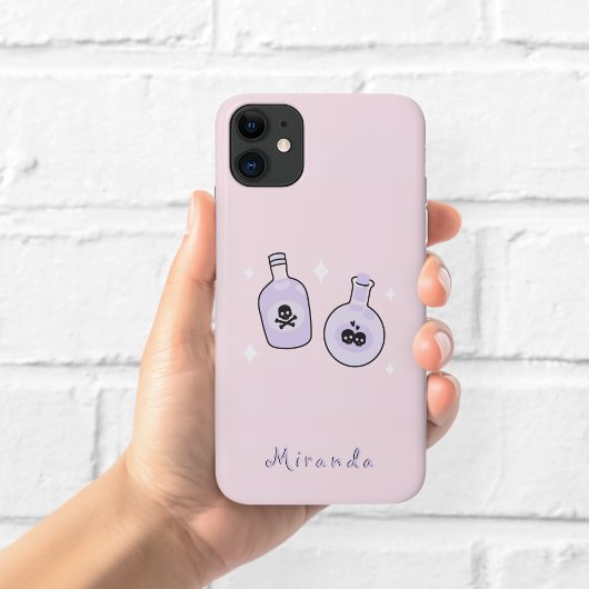 魔法の薬 薬瓶 ピンク スマホケース Case-Mate iPhoneケース