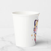 魔法の虎の赤ちゃんシャワー 紙コップ (右)