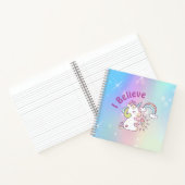 魔法の虹のユニコーンスパイラルノート ノートブック (内部)
