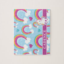 魔法の虹のユニコーンパーソナライズされたの子供