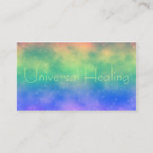 魔法の虹の標準カード 名刺 (裏面)