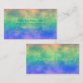 魔法の虹の標準カード 名刺 (正面/裏面)