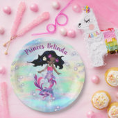 魔法の虹の泡、ユニコーン赤ちゃんシャワー ペーパープレート (パーティー)