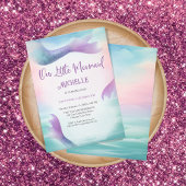 魔法の虹色リトルマーメイド アンダーザシー 招待状