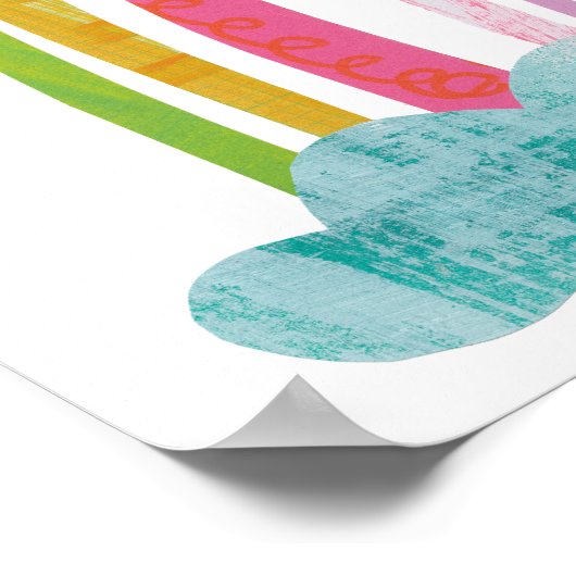 魔法の虹 ポスター (角)