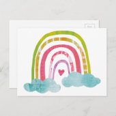 魔法の虹 ポストカード (正面/裏面)