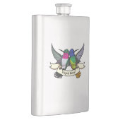 魔法の蜜かわいいハチドリのホールディングリボン フラスク (右)